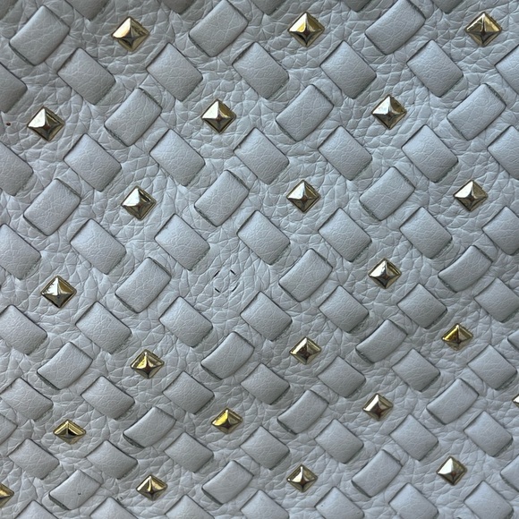 Michael Kors Medium Studded Pebbled Leather Backpack - Picture 9 of 9